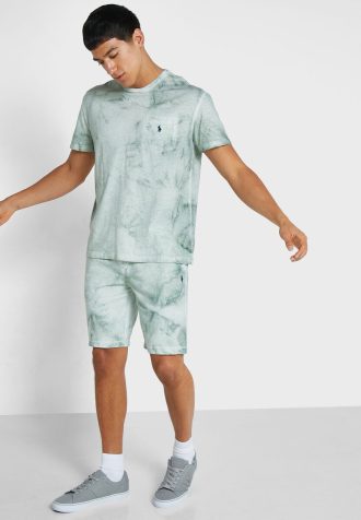 Pantalones cortos estampados Ralph Lauren verdes para hombre