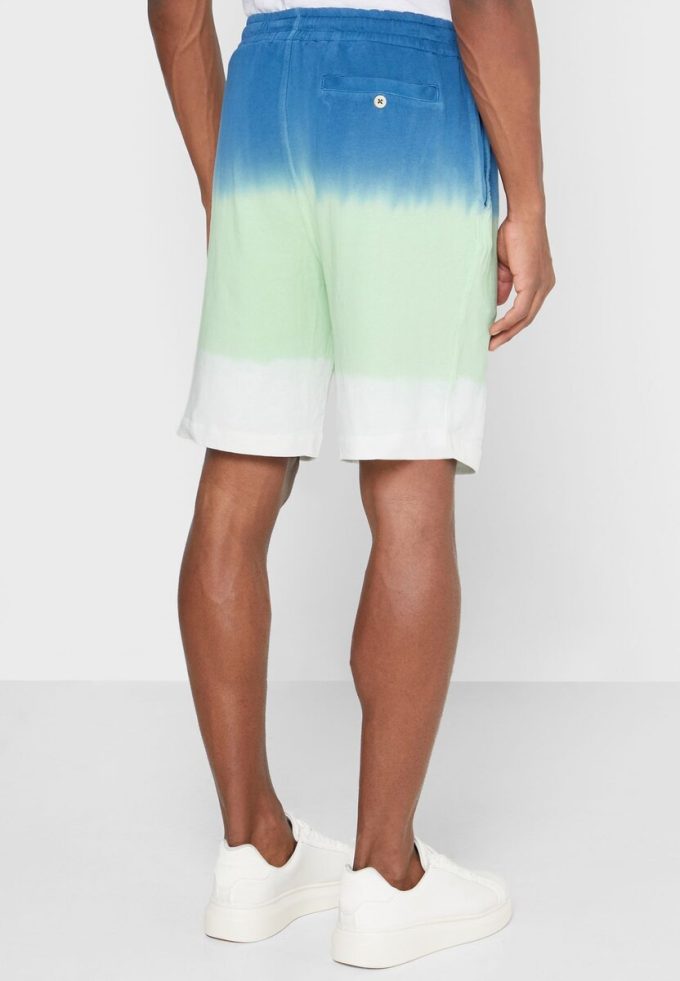 Pantalones cortos multicolores Ralph Lauren con efecto teñido para hombre