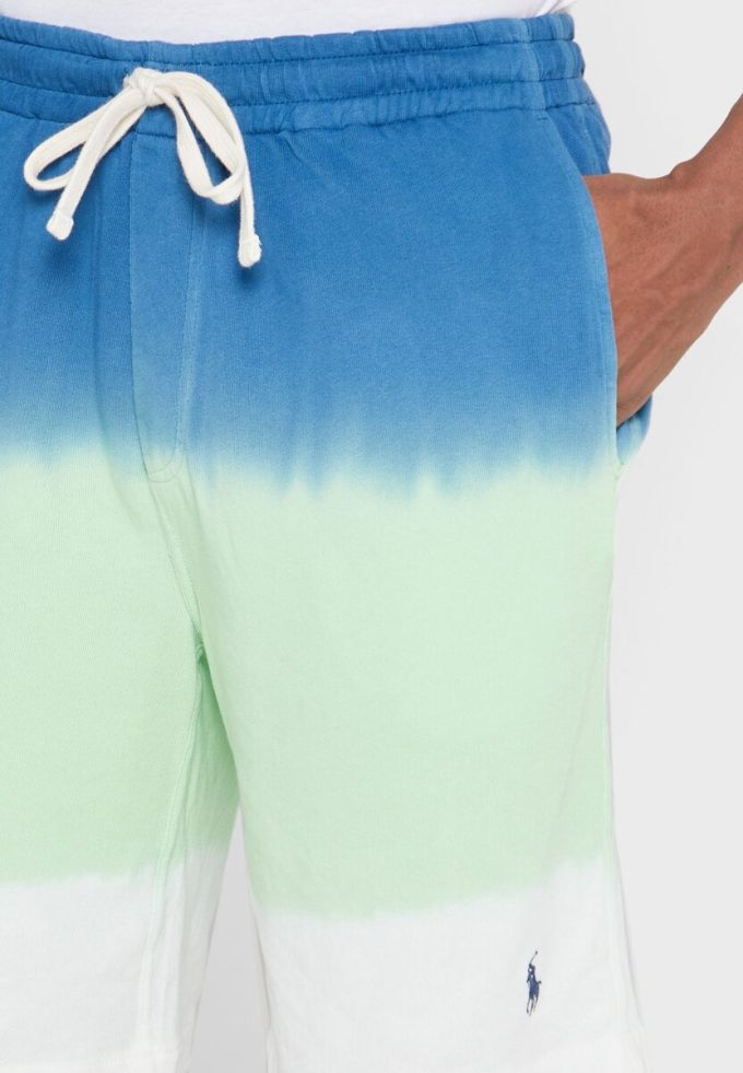 Pantalones cortos multicolores Ralph Lauren con efecto teñido para hombre