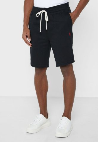 Pantalones cortos negros esenciales Ralph Lauren para hombre