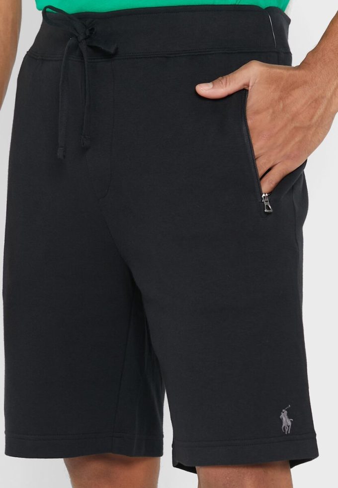 Pantalones cortos negros esenciales Ralph Lauren para hombre Pantalones cortos negros esenciales Ralph Lauren para hombre