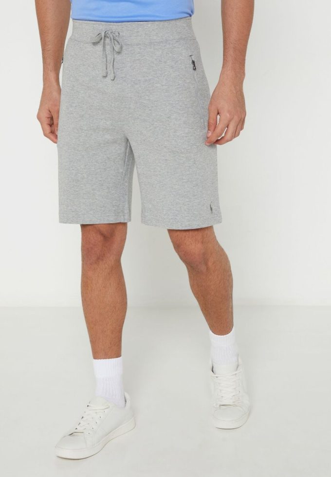 Pantalones cortos Ralph Lauren Essential grises para hombre