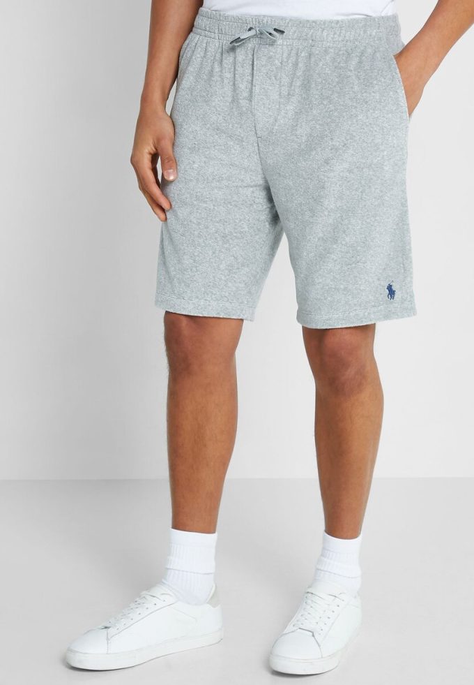 Pantalones cortos Ralph Lauren Essential grises para hombre