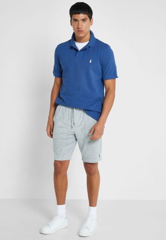 Pantalones cortos Ralph Lauren Essential grises para hombre