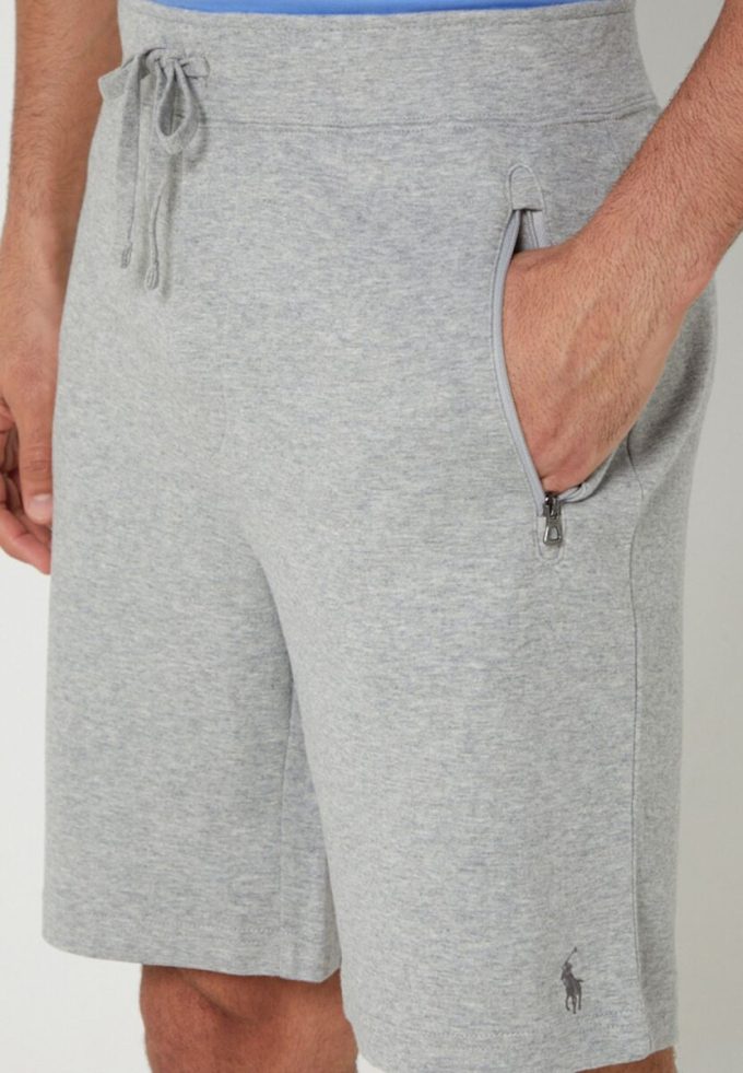 Pantalones cortos Ralph Lauren Essential grises para hombre