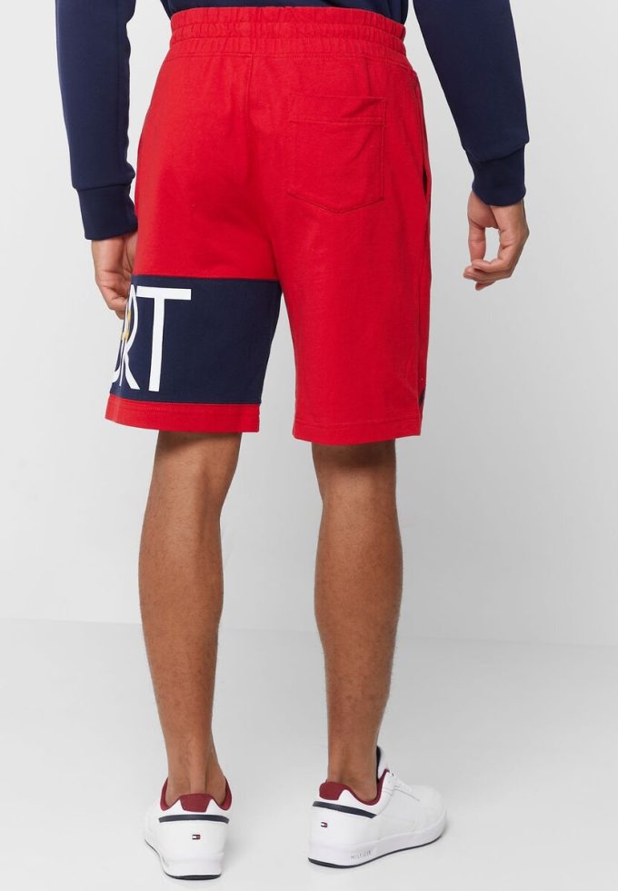 Pantalones cortos rojos con el logotipo de Ralph Lauren para hombre Pantalones cortos rojos con el logotipo de Ralph Lauren para hombre