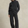 Pantalones de cachemir Ralph Lauren para mujer en gris oscuro Pantalones de cachemir Ralph Lauren para mujer en gris oscuro