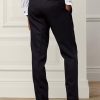 Pantalones de esmoquin negros hechos a mano Ralph Lauren Gregory Barathea para hombre Pantalones de esmoquin negros hechos a mano Ralph Lauren Gregory Barathea para hombre