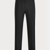 Pantalones de esmoquin negros Ralph Lauren Gregory de lana Barathea para hombre Pantalones de esmoquin negros Ralph Lauren Gregory de lana Barathea para hombre
