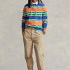 Pantalones de lona holgados y plisados Ralph Lauren para hombre en color caqui Pantalones de lona holgados y plisados Ralph Lauren para hombre en color caqui
