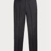 Pantalones de sarga de lana de corte entallado Ralph Lauren para hombre en gris Pantalones de sarga de lana de corte entallado Ralph Lauren para hombre en gris