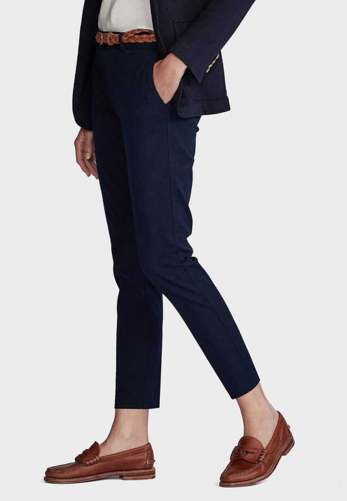 Pantalones de sastre Ralph Lauren azules para mujer Pantalones de sastre Ralph Lauren azules para mujer
