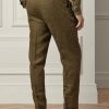 Pantalones de traje de lino Ralph Lauren Gregory para hombre en color oliva Pantalones de traje de lino Ralph Lauren Gregory para hombre en color oliva