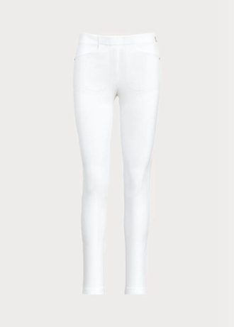 Pantalones deportivos blancos Ralph Lauren GolfStretch para mujer
