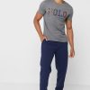 Pantalones deportivos con puños con cordón Ralph Lauren para hombre en azul marino Pantalones deportivos con puños con cordón Ralph Lauren para hombre en azul marino