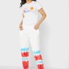 Pantalones deportivos de cintura alta Ralph Lauren multicolor para mujer Pantalones deportivos de cintura alta Ralph Lauren multicolor para mujer