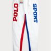 Pantalones deportivos de polar con bloques de color Ralph Lauren Polo para hombre en blanco Pantalones deportivos de polar con bloques de color Ralph Lauren Polo para hombre en blanco