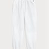 Pantalones deportivos de polar Ralph Lauren blancos para mujer Pantalones deportivos de polar Ralph Lauren blancos para mujer