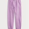Pantalones deportivos de polar Ralph Lauren morados para mujer Pantalones deportivos de polar Ralph Lauren morados para mujer