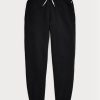 Pantalones deportivos de polar Ralph Lauren negros para mujer Pantalones deportivos de polar Ralph Lauren negros para mujer