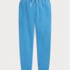 Pantalones deportivos de polar Ralph Lauren para mujer en color azul