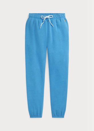 Pantalones deportivos de polar Ralph Lauren para mujer en color azul