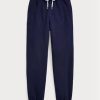 Pantalones deportivos de polar Ralph Lauren para mujer en color azul marino Pantalones deportivos de polar Ralph Lauren para mujer en color azul marino