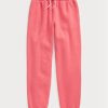 Pantalones deportivos de polar Ralph Lauren para mujer en color rosa