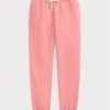 Pantalones deportivos de polar Ralph Lauren para mujer en color rosa