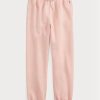 Pantalones deportivos de polar Ralph Lauren para mujer en color rosa