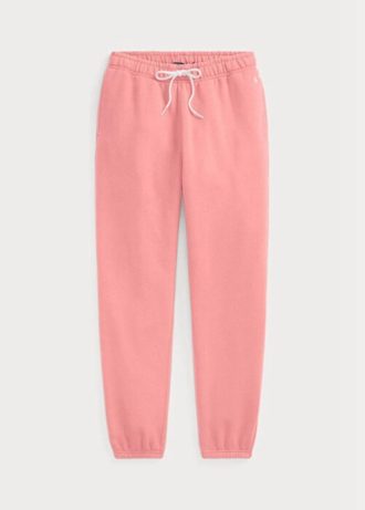 Pantalones deportivos de polar Ralph Lauren para mujer en color rosa