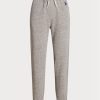 Pantalones deportivos de polar Ralph Lauren para mujer en gris Pantalones deportivos de polar Ralph Lauren para mujer en gris