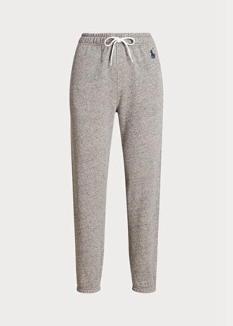 Pantalones deportivos de polar Ralph Lauren para mujer en gris