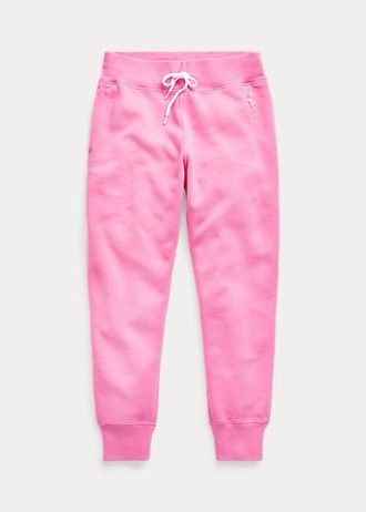 Pantalones deportivos de polar Ralph Lauren Pink Pony para mujer en color rosa Pantalones deportivos de polar Ralph Lauren Pink Pony para mujer en color rosa