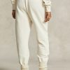 Pantalones deportivos de polar Ralph Lauren The Spelman Collection para mujer en color crema Pantalones deportivos de polar Ralph Lauren The Spelman Collection para mujer en color crema