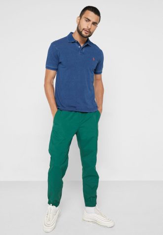 Pantalones deportivos esenciales Ralph Lauren verdes para hombre
