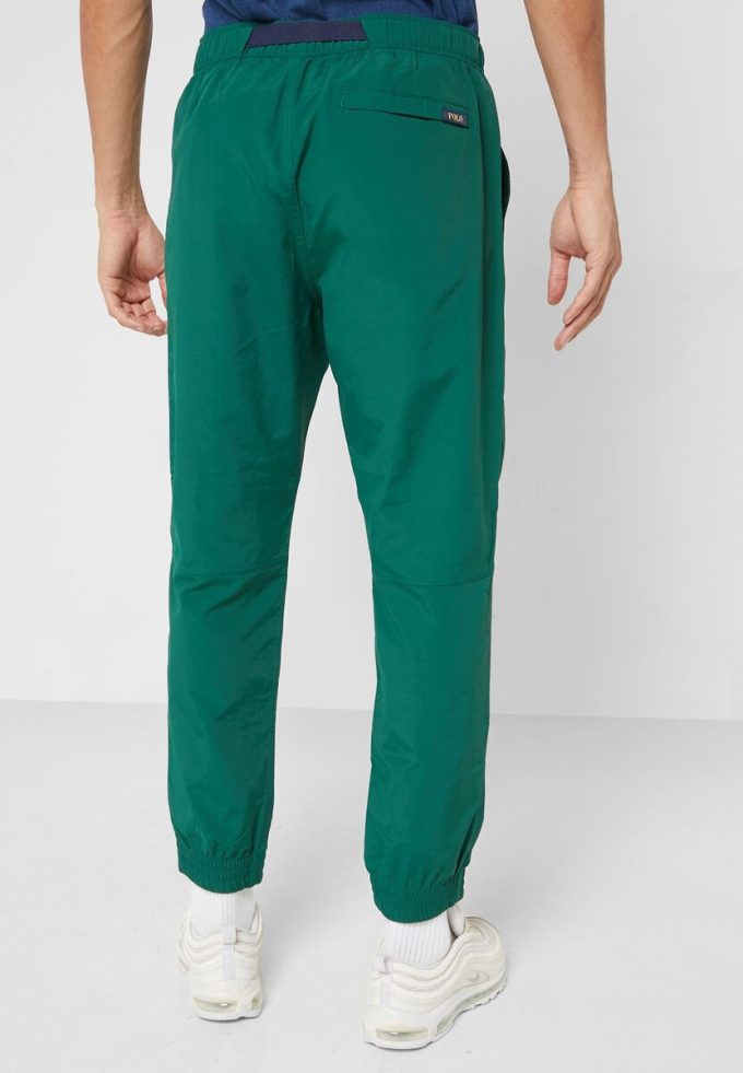 Pantalones deportivos esenciales Ralph Lauren verdes para hombre Pantalones deportivos esenciales Ralph Lauren verdes para hombre