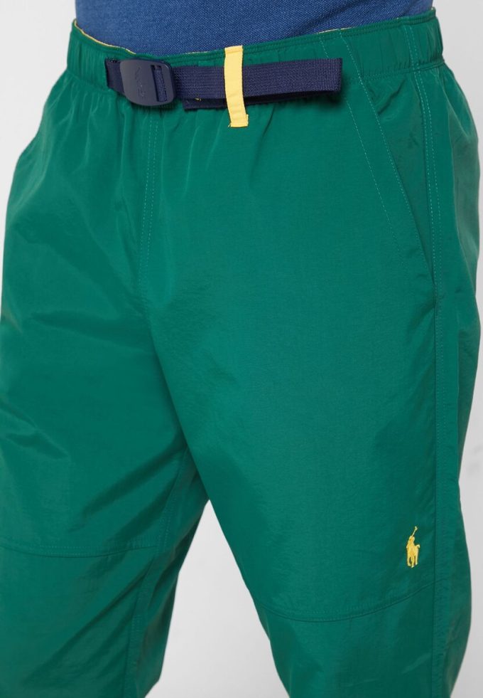 Pantalones deportivos esenciales Ralph Lauren verdes para hombre Pantalones deportivos esenciales Ralph Lauren verdes para hombre