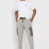 Pantalones deportivos estampados Ralph Lauren grises para hombre Pantalones deportivos estampados Ralph Lauren grises para hombre