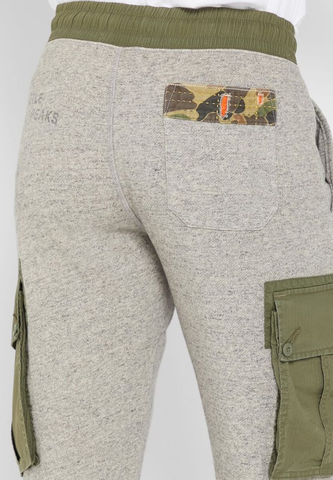 Pantalones deportivos estampados Ralph Lauren grises para hombre Pantalones deportivos estampados Ralph Lauren grises para hombre