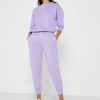 Pantalones deportivos morados de pierna ancha Ralph Lauren para mujer Pantalones deportivos morados de pierna ancha Ralph Lauren para mujer