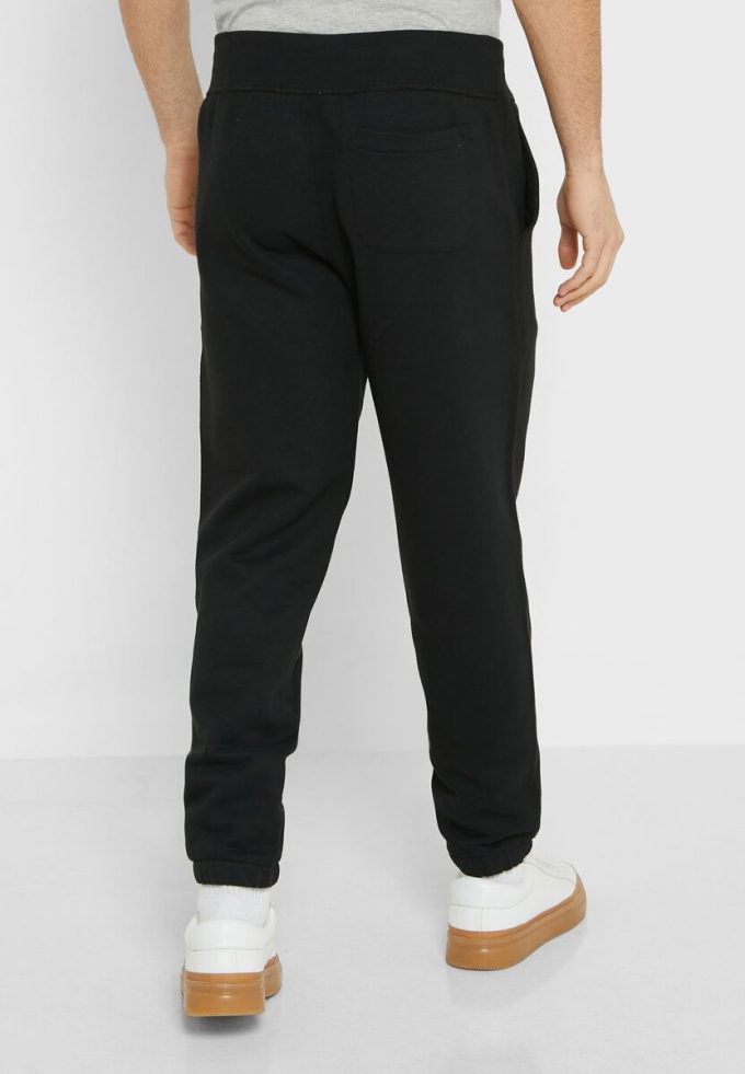 Pantalones deportivos negros con cordón de Ralph Lauren para hombre Pantalones deportivos negros con cordón de Ralph Lauren para hombre