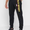 Pantalones deportivos negros con el logotipo de Ralph Lauren para hombre Pantalones deportivos negros con el logotipo de Ralph Lauren para hombre