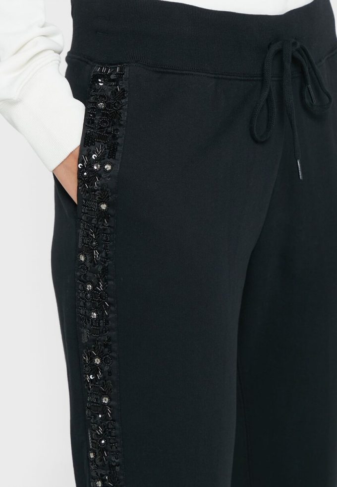 Pantalones deportivos negros de cintura alta Ralph Lauren para mujer Pantalones deportivos negros de cintura alta Ralph Lauren para mujer
