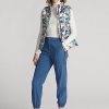 Pantalones deportivos Ralph Lauren elásticos en cuatro direcciones para mujer en azul Pantalones deportivos Ralph Lauren elásticos en cuatro direcciones para mujer en azul