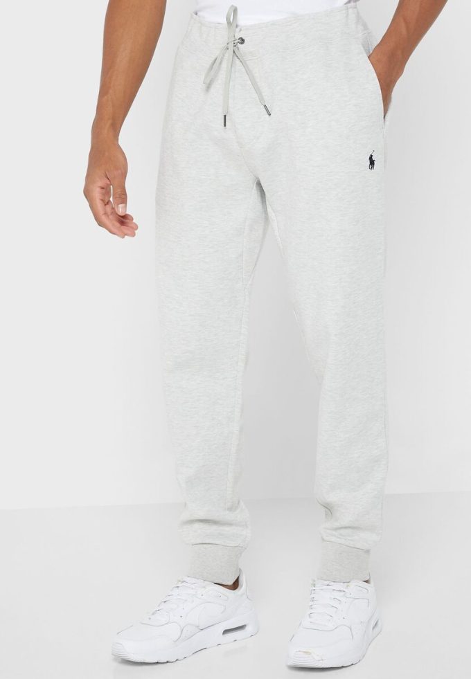 Pantalones deportivos Ralph Lauren Essential grises para hombre Pantalones deportivos Ralph Lauren Essential grises para hombre
