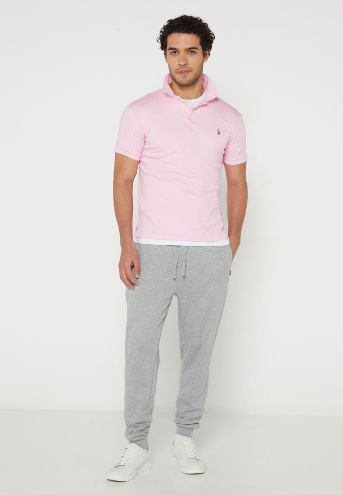 Pantalones deportivos Ralph Lauren Essential grises para hombre Pantalones deportivos Ralph Lauren Essential grises para hombre