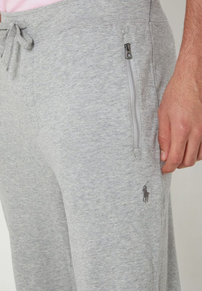 Pantalones deportivos Ralph Lauren Essential grises para hombre Pantalones deportivos Ralph Lauren Essential grises para hombre