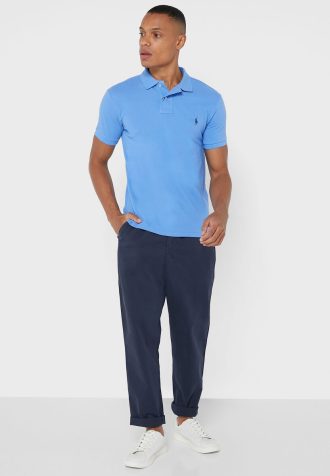 Pantalones deportivos Ralph Lauren Essential para hombre en azul marino