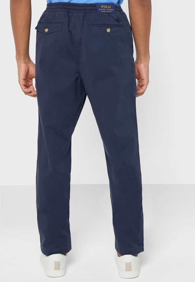 Pantalones deportivos Ralph Lauren Essential para hombre en azul marino Pantalones deportivos Ralph Lauren Essential para hombre en azul marino